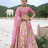 Excellent And Innovative Pink Silk Trendy Lehenga Choli