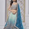 Morpeach Chinon Embroidered Lehenga Choli With Sequins Work