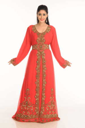 Sale New Moroccan Dubai Kaftans Farasha Abaya Dress Very Fancy Long Gown