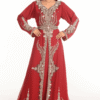 Heavy Embroidery Arabic Wedding Abaya Gown Dubai Dress Kaftan Djellaba Farash