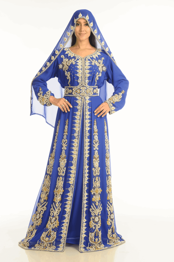 SALE New Moroccan Dubai Kaftans Farasha Abaya Dress Very Fancy Long Gown