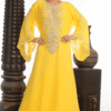 Royal Dubai Arabic Fancy Moroccan Kaftan Abaya Beach Dress For Women Gown Dress