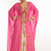 Multicolor Georgette Hand Embroidery Party Wear Kaftan