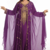 Magenta Farasha Stylish Kaftan for Women – Modest Islamic Dress