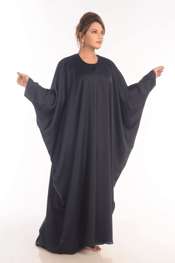 Black Fancy Abaya Kaftan – Arabian Khaleeji Maxi Dress | Satika India