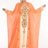 Multi Color Georgette Hand Embroidery Party Wear Kaftan